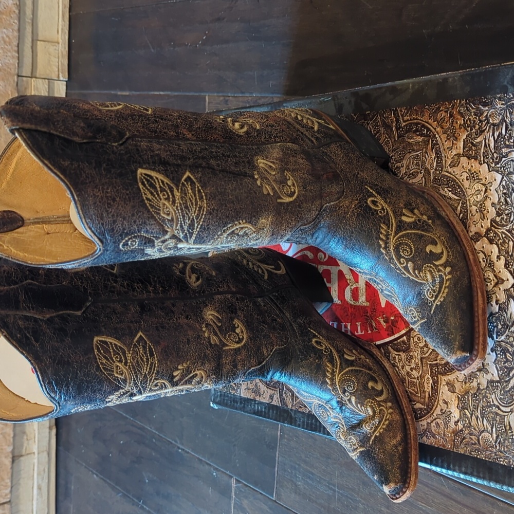 Laredo Circle G Dragonfly Boots
